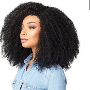 ❌sold❌Curly lace wig color 1B